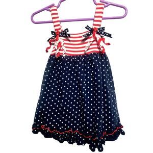 Sophie Rose Patriotic Dress Size 12mo